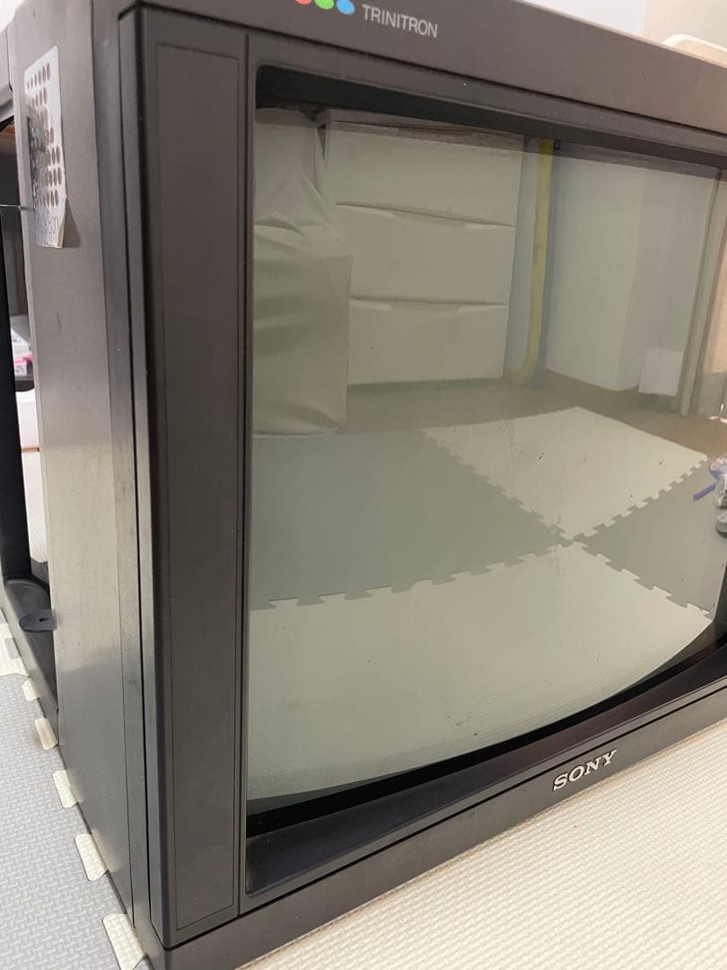 【希少品】ソニートリニトロンカラーモニターKX-21HV1 ジャンク品 部品取り