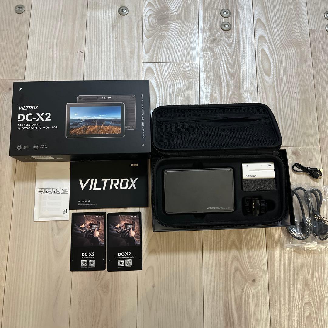 VILTROX DC-X2 カメラ フィールドモニター 6インチ