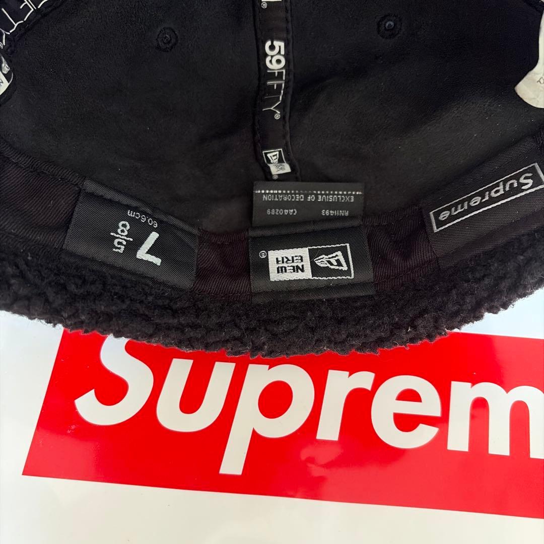Supreme フライトキャップ 黒