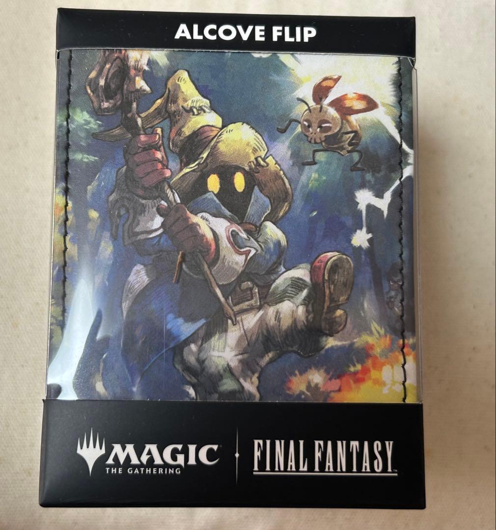 mtg ウルトラプロ ff コラボ ビビ フリップ デッキケース