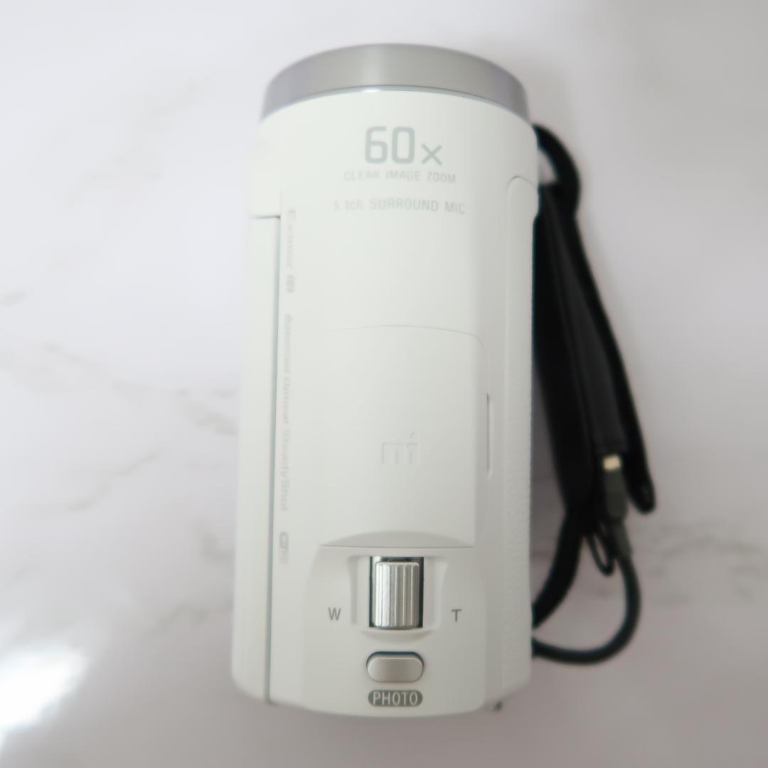 美品 Sony HDR-CX680 ハンディカム ビデオカメラ ホワイト