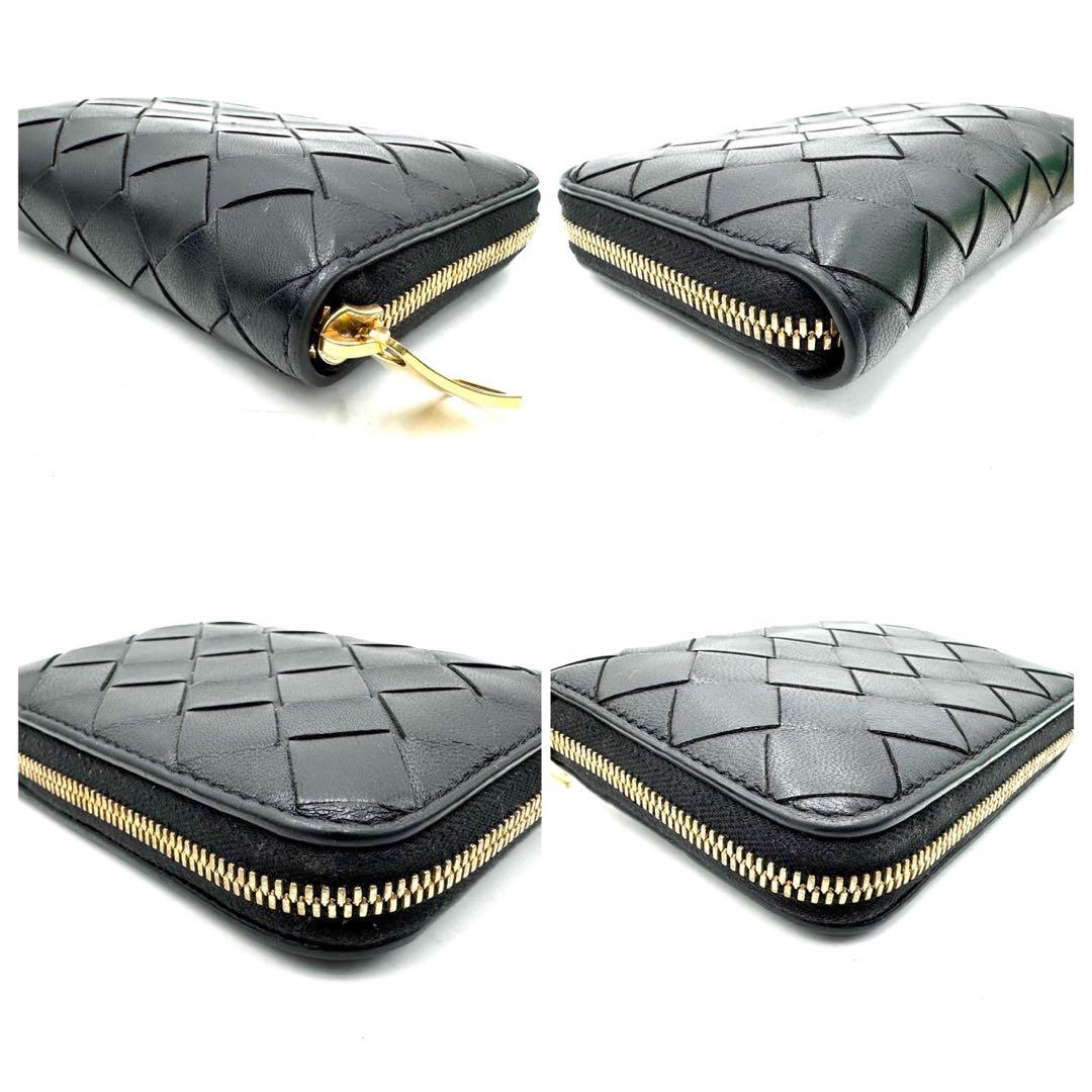 美品 RFID掲載 ボッテガヴェネタ ケース ラウンドファスナー