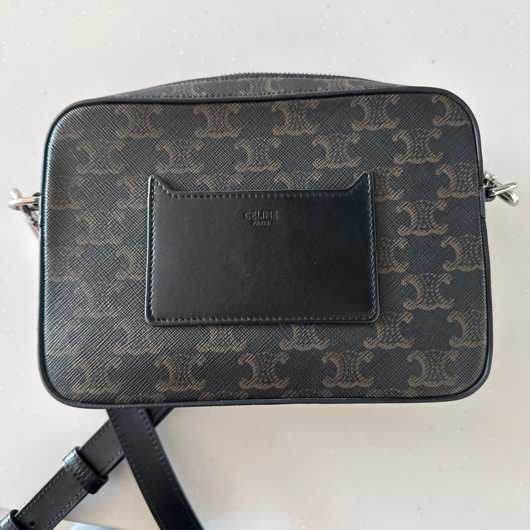 【美品】CELNEセリーヌ メッセンジャーバック