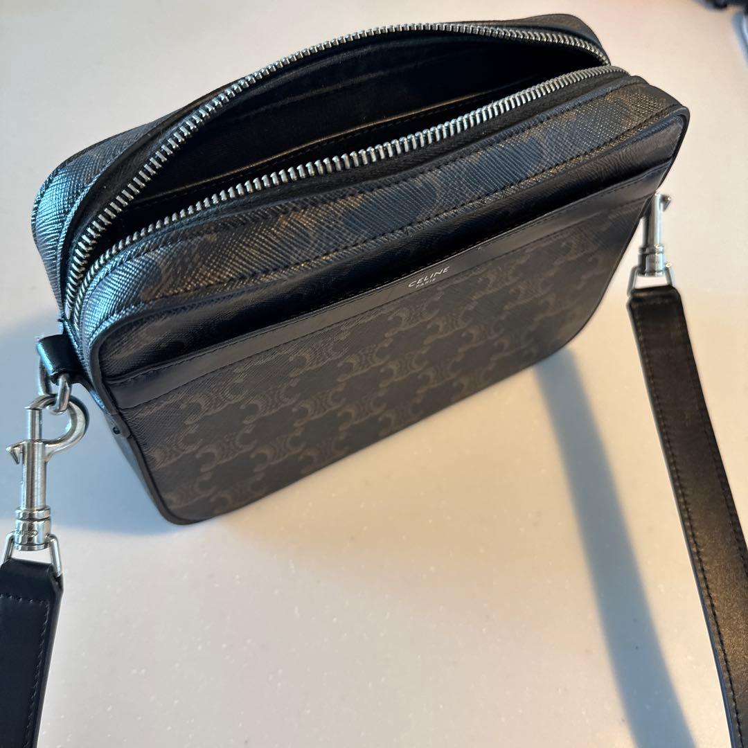 【美品】CELNEセリーヌ メッセンジャーバック