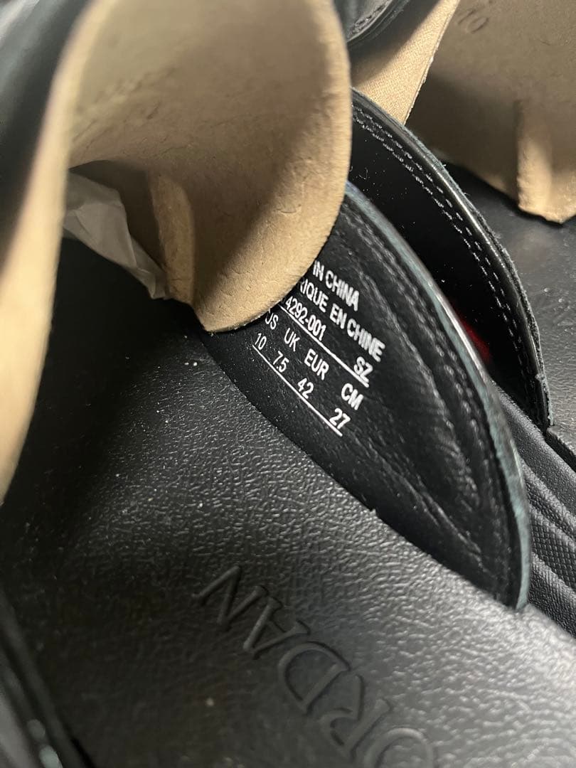 NIKE エアジョーダン　ミュール　ブラック27