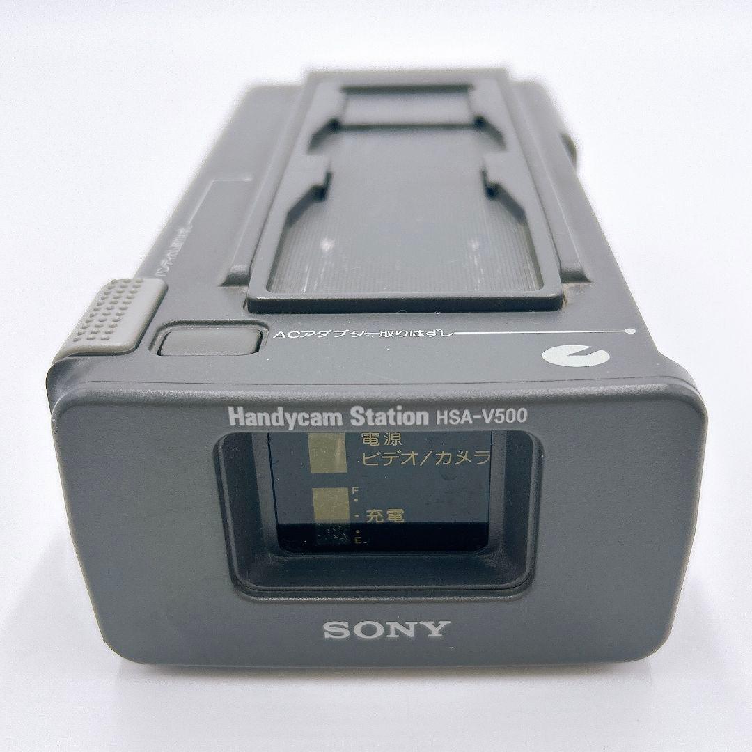 SONY CCD-TR3 ハンディカム AC-V500付属 当時物【通電確認済】