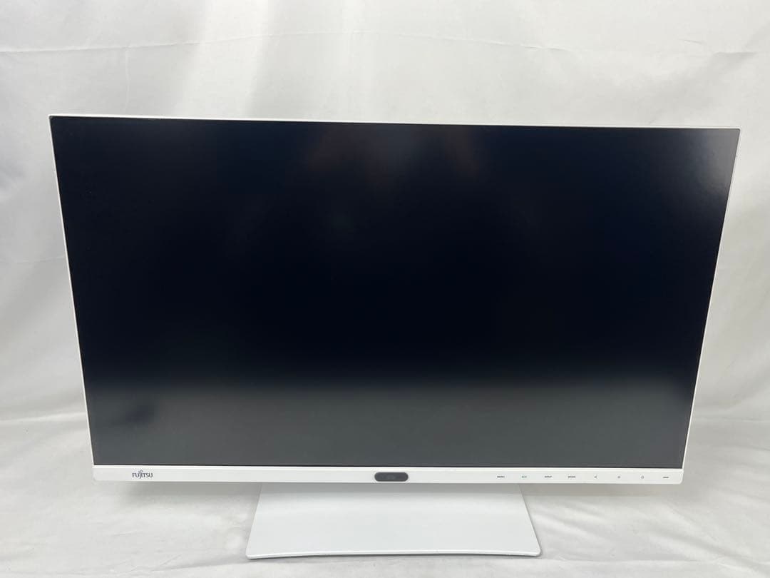 2K 27インチモニター Fujitsu P27-8T内蔵スピーカー人感センサー