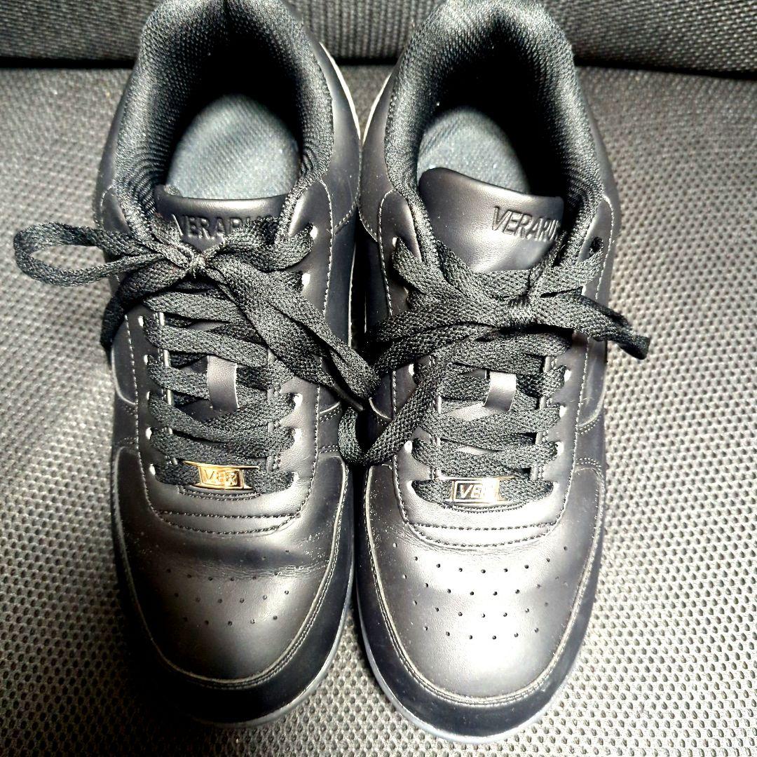 VERARUS ALTIVO 25.5cm 黒＋6.5cmシークレットスニーカー