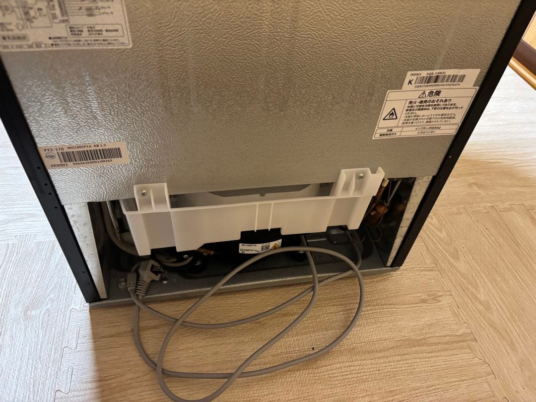 AQUA冷蔵庫135L 2022年製　カンテ