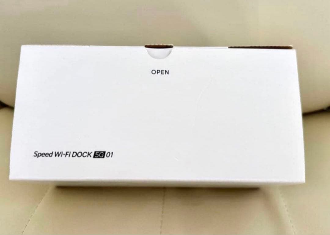 ★新品未使用品★Speed Wi-Fi DOCK 5G 01 ポケットWi-Fi