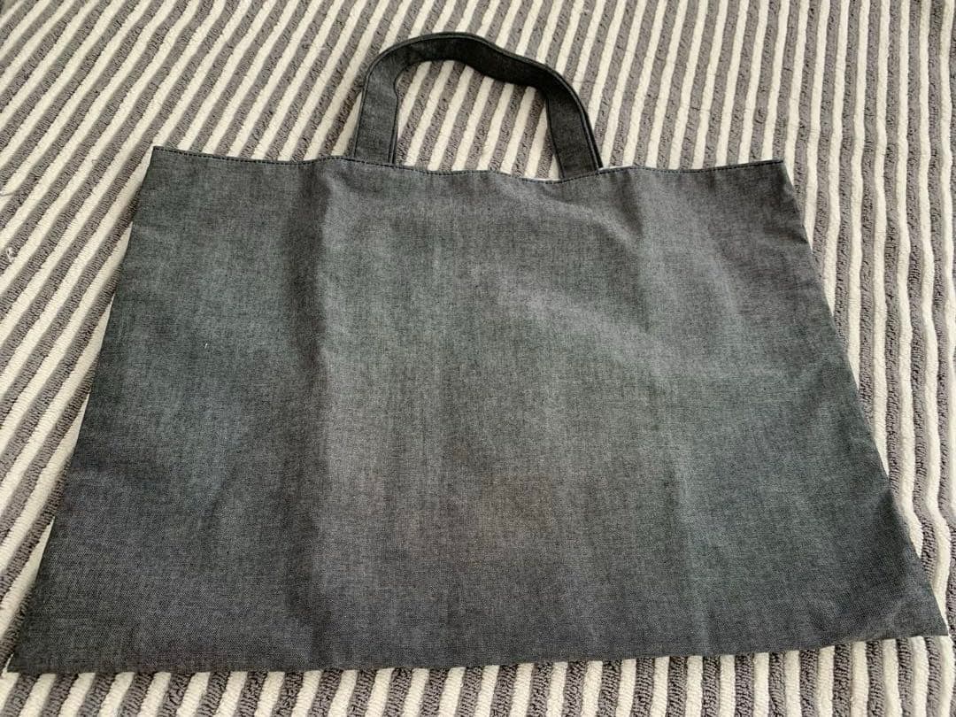 専用ANA機内販売限定familiar 刺繍トートバッグ グレー