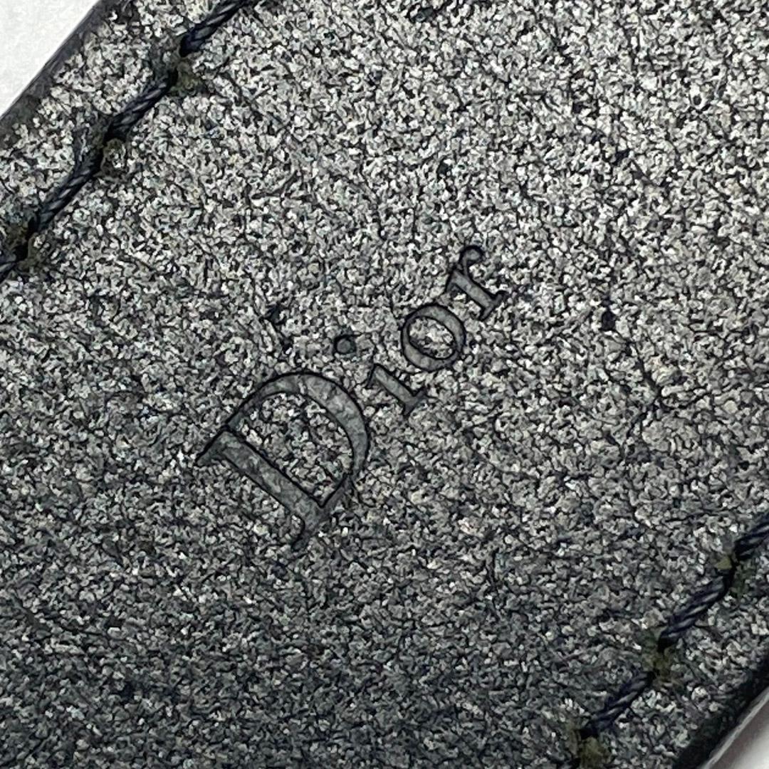 ディオールオム Dior Homme シルバーロゴバックルベルト 85 エディ期