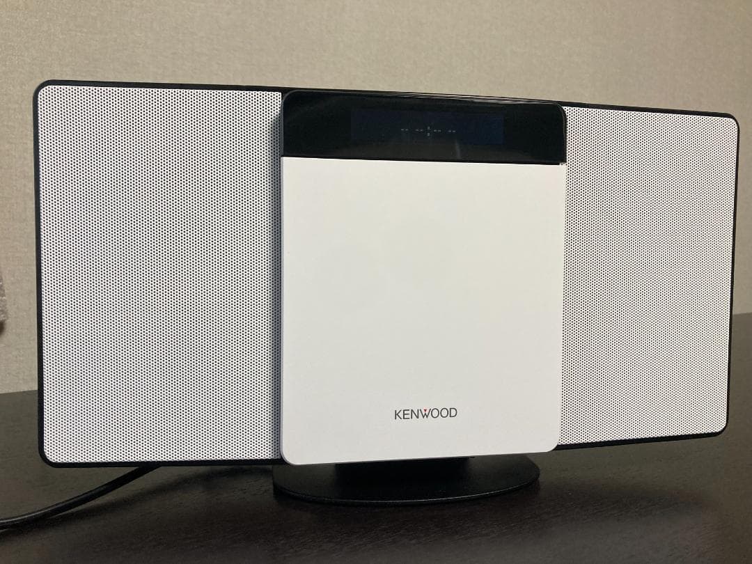 KENWOOD LCA-10-W コンパクトCDコンポ／USB再生／2024年製