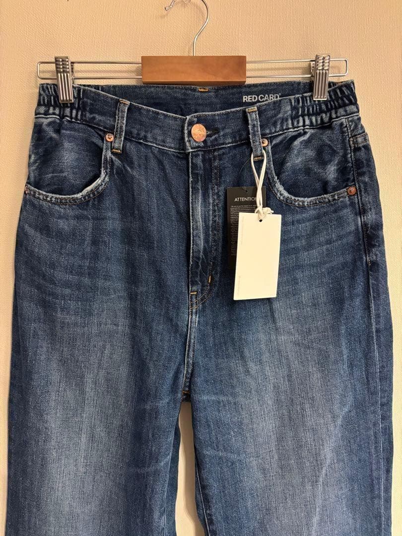 【新品】レッドカードトウキョウ　ワイドストレート　別注manoa　27