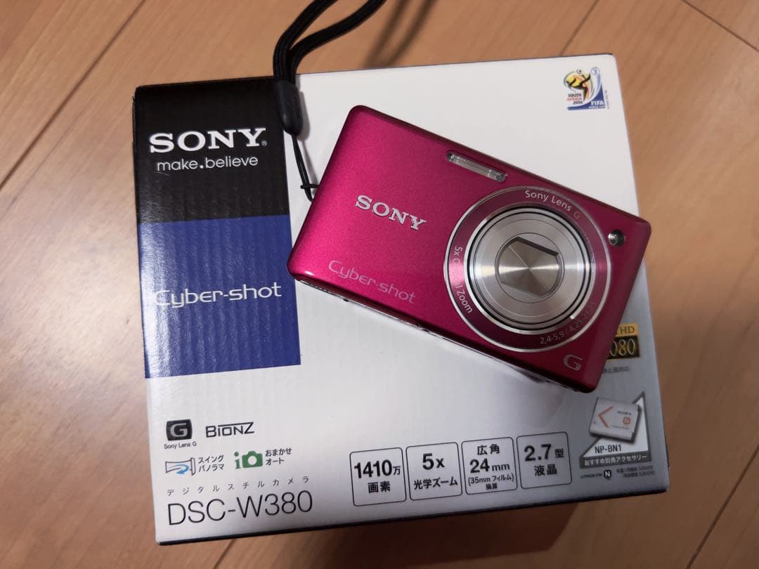 SONY デジタルスチルカメラ DSC-W380