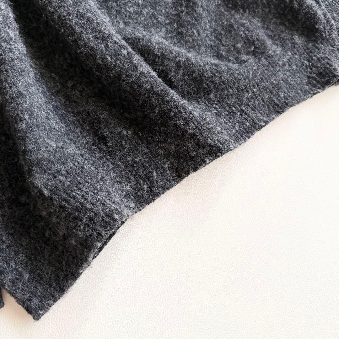 美品　CONFECT　コンフェクト　チーゼルニット　2024 グレー　長袖