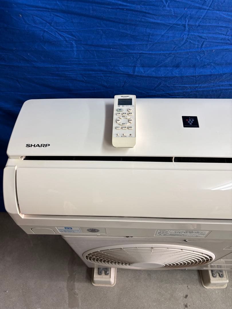 取付込☆SHARP AY-Z22-W エアコン 6畳用 プラズマクラスター 中古