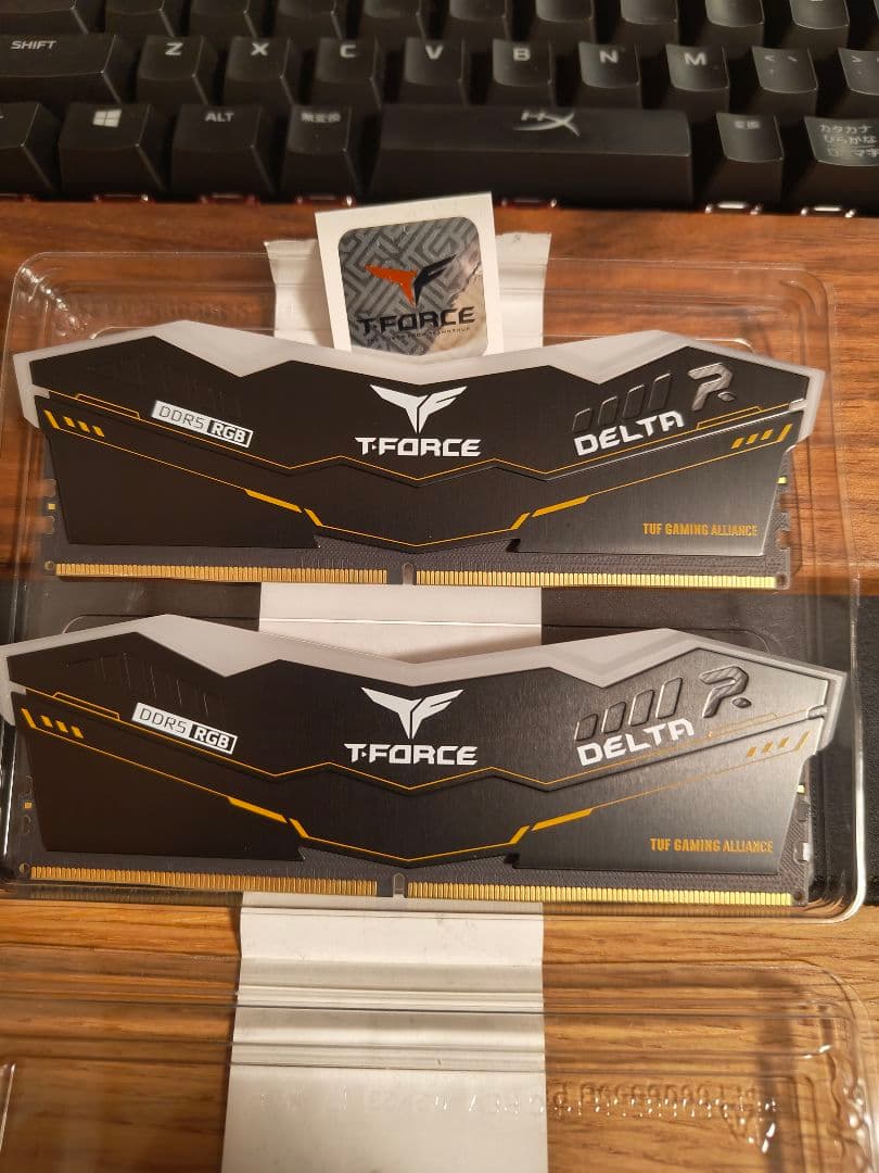メモリー T-FORCE DELTA TUF Gaming RGB DDR5
