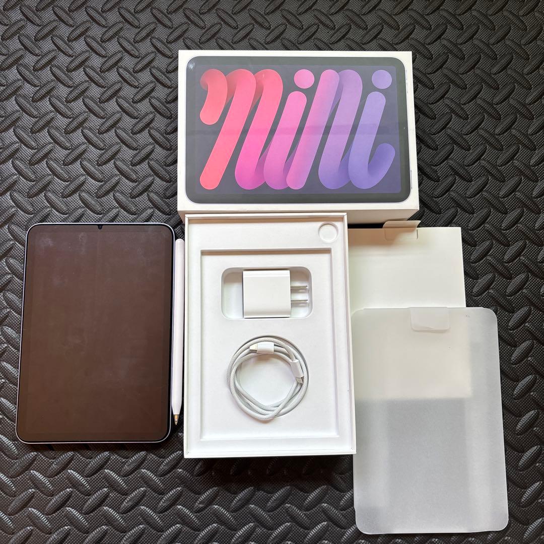 iPad mini 6 64GB パープル　Pencilセット
