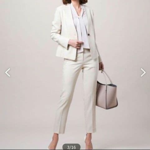 icb BrightCrossノーカラージャケット パンツ大きい サイズ　6