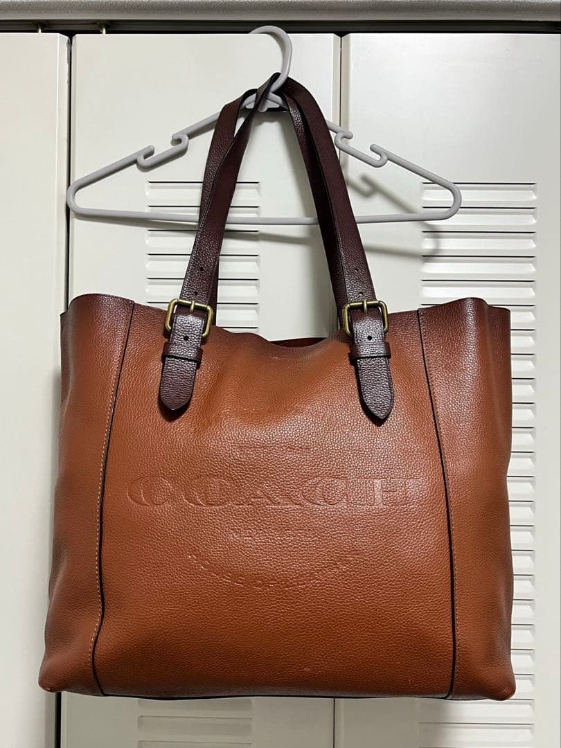 COACH ブラウン トートバッグ