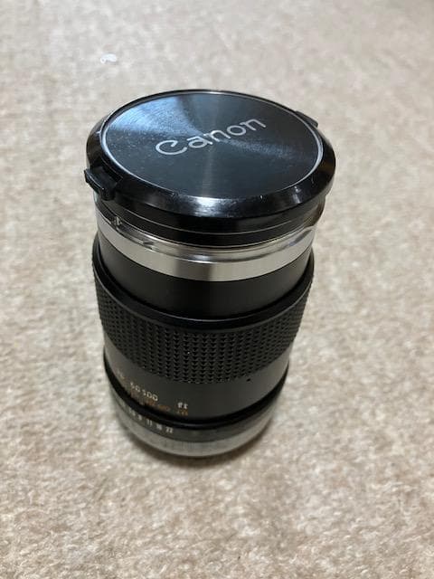 キャノン 135mm 望遠レンズ 一眼レフフィルムカメラ用 +レンズフィルタ