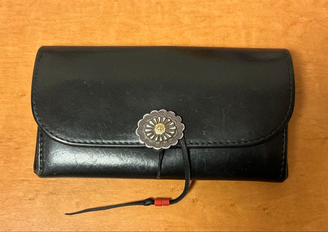 【財布のみ】ゴローズ 二つ折り 長財布（大）