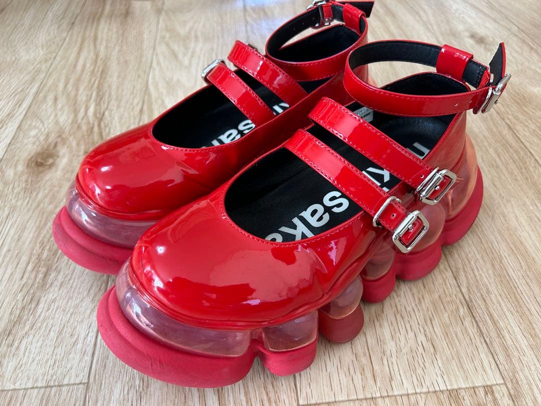 ミキオサカベJewelry Ark Three Straps Mary Jane