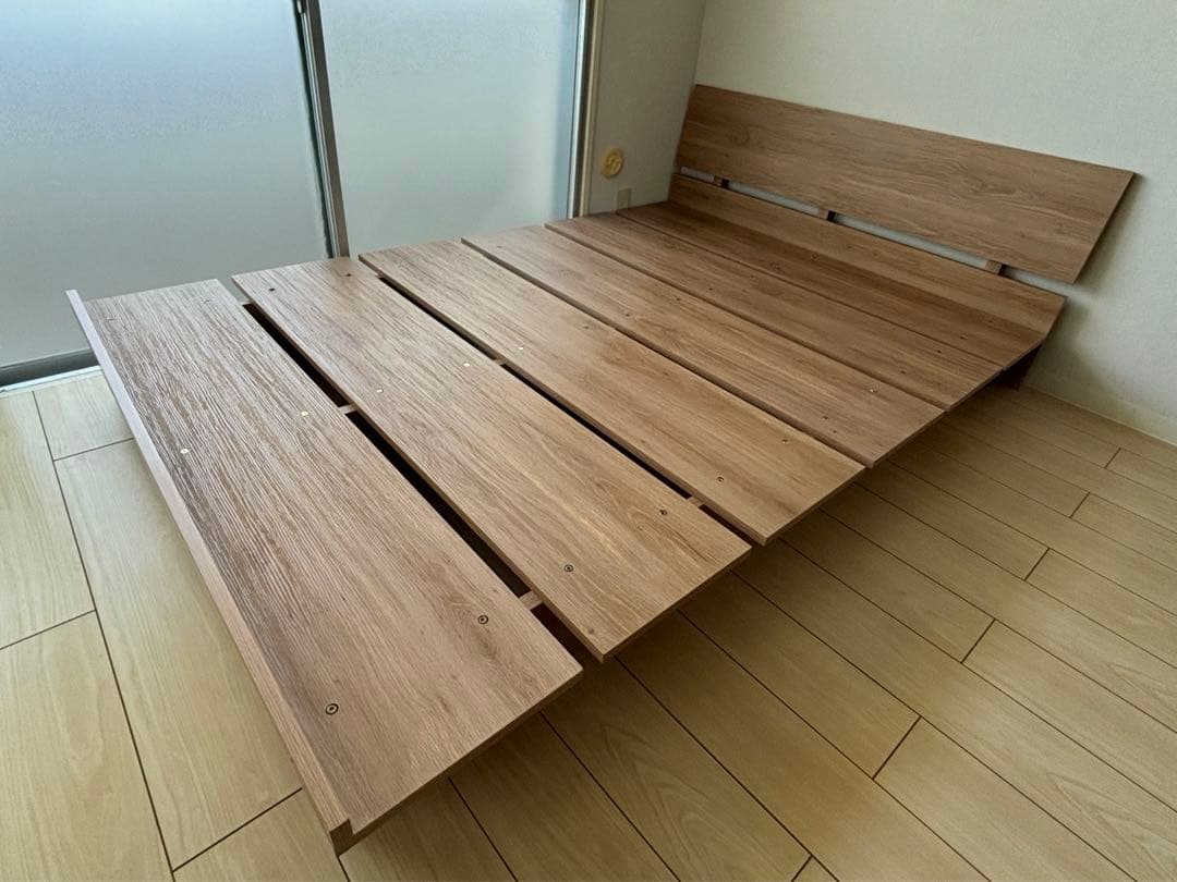 LOWYA ロウヤ　セミダブルベッド　すのこベッド