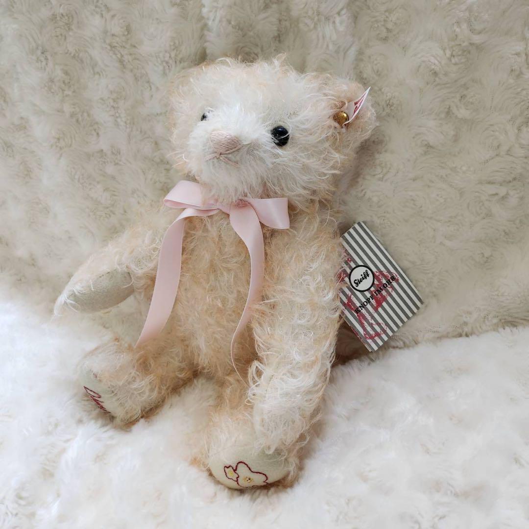 シュタイフstieff 限定　テディベア　梅　シリアルナンバー　ファーストトイ