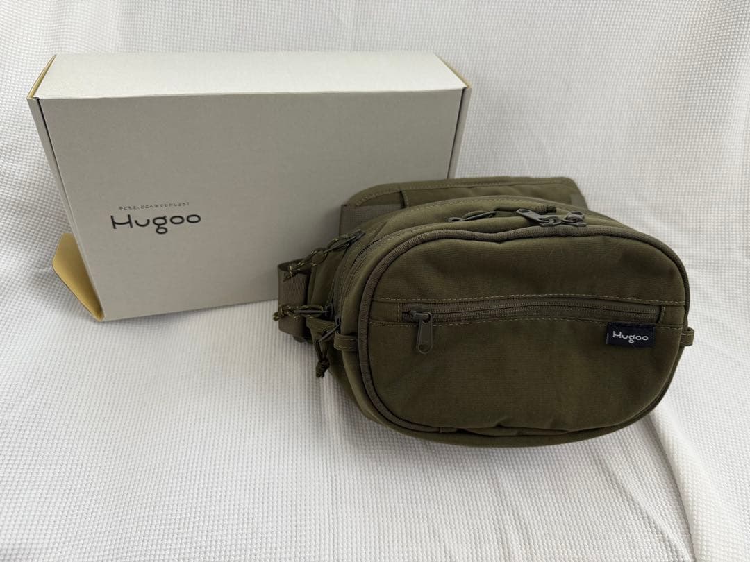 Hugoo ハグー　ヒップシート オリーブグリーン