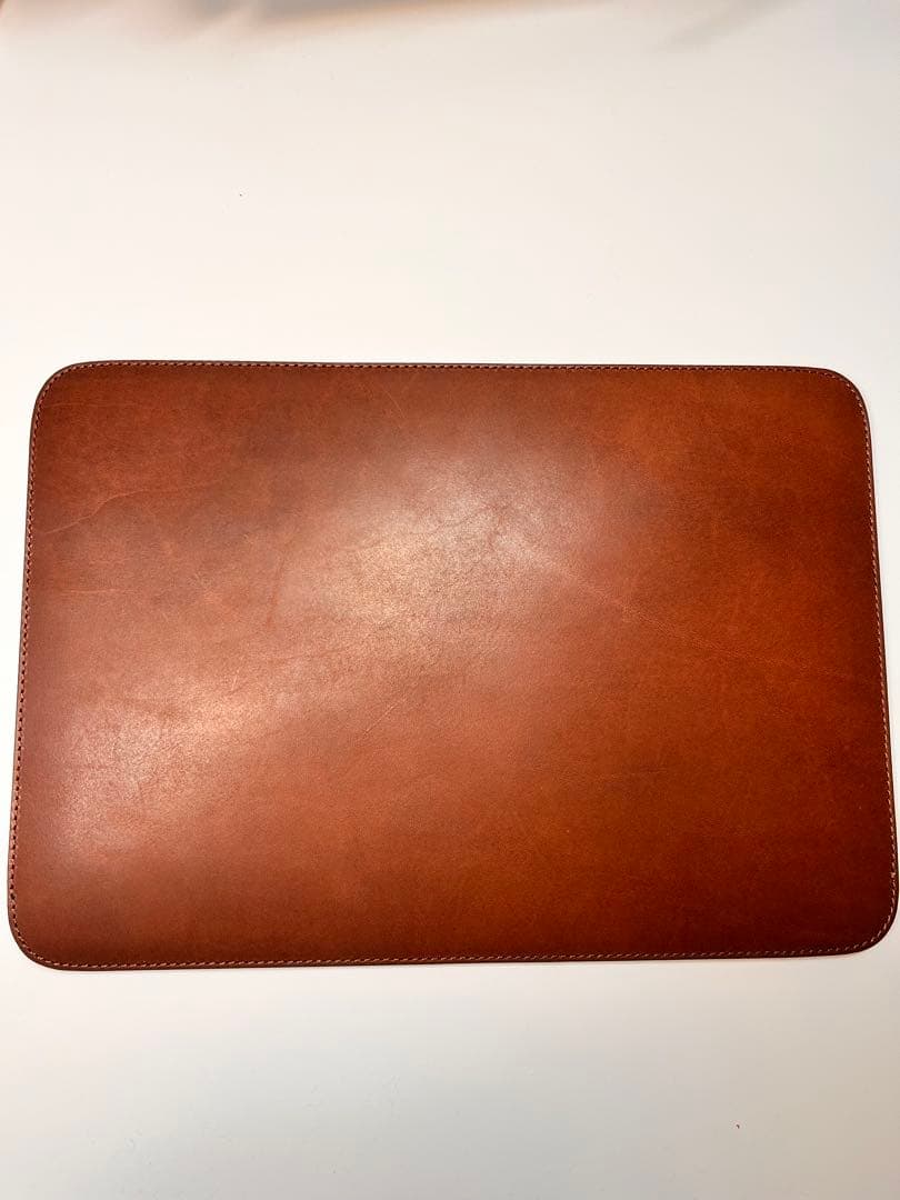 MacBookケース(ブラウン) Macbook Air/Pro対応 本革