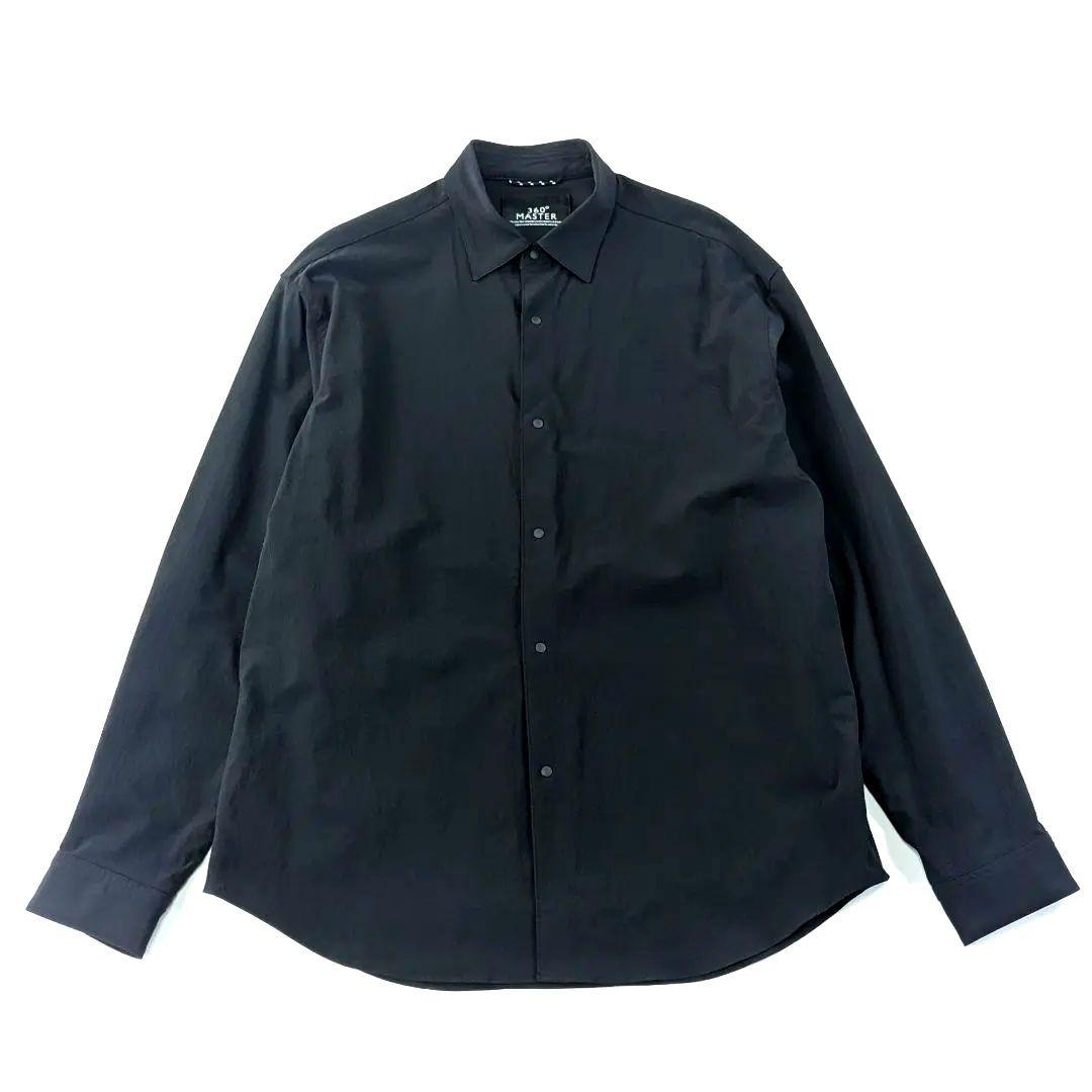 極美品★ユナイテッドアローズ　360°リラックス スナップ シャツ　1.7万　M