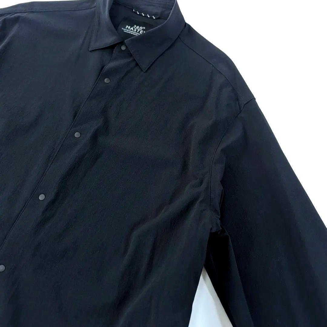 極美品★ユナイテッドアローズ　360°リラックス スナップ シャツ　1.7万　M