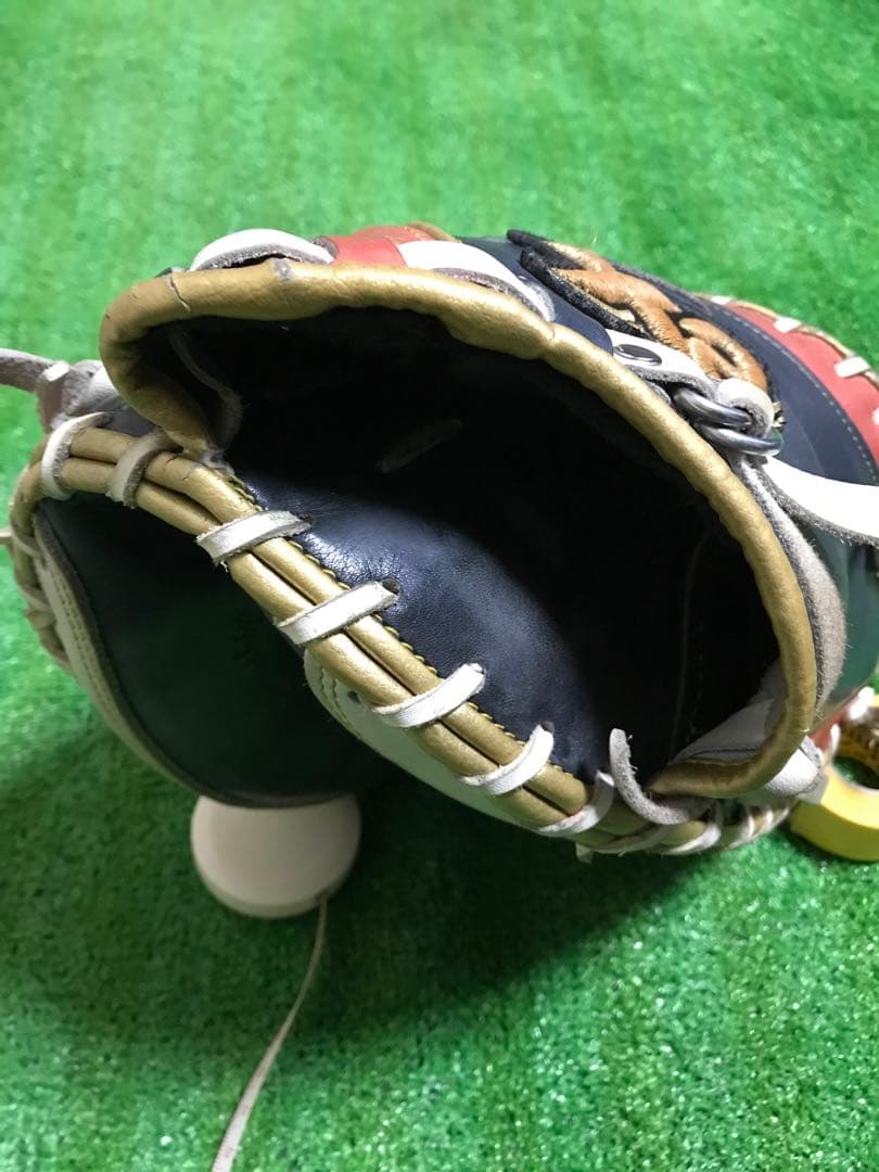 3424　ザナックス　軟式キャッチャーミット　型抜群！　即戦力！