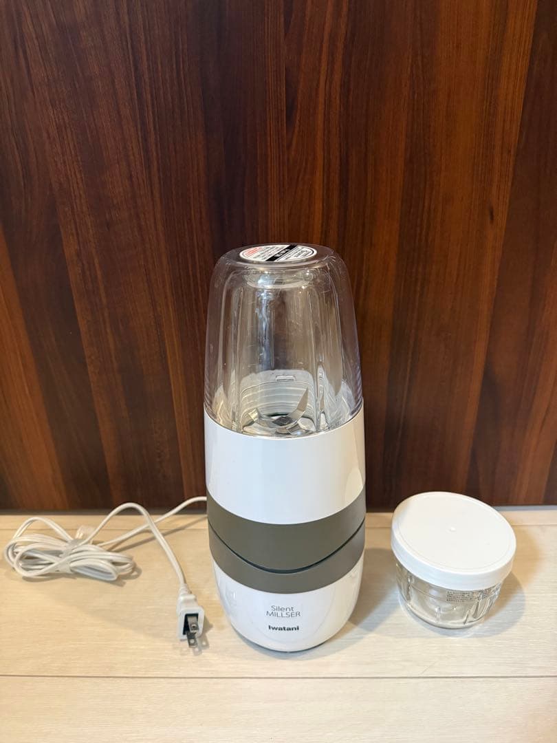 iwatani Silent MILLSER ミルサー、ミキサー、離乳食作りにも