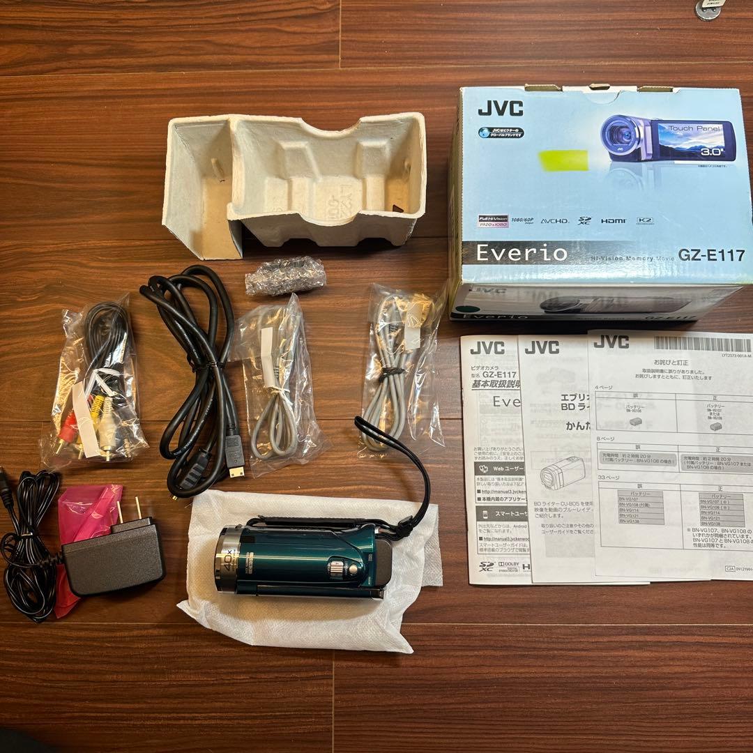 JVC Everio ビデオカメラGZ-E117-E 2677