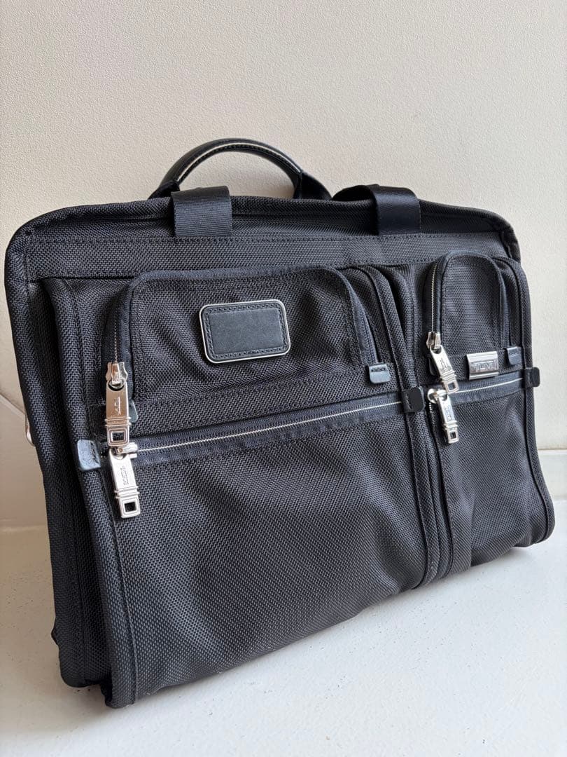 【美品】】TUMI 伊勢丹限定 2611BLE2 ビジネスバック黒 トレーサー付