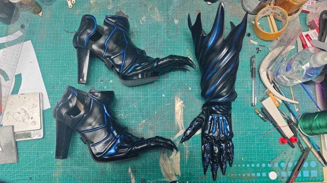 さいとうページ　FGO　オベロン・ヴォーティガン　左手と足　オーダーメイド