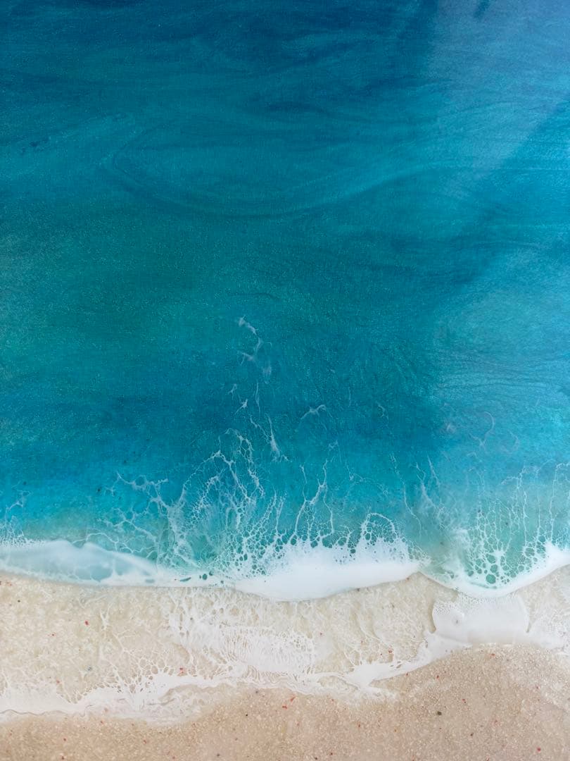 オーシャンレジンアート30cm×90cm