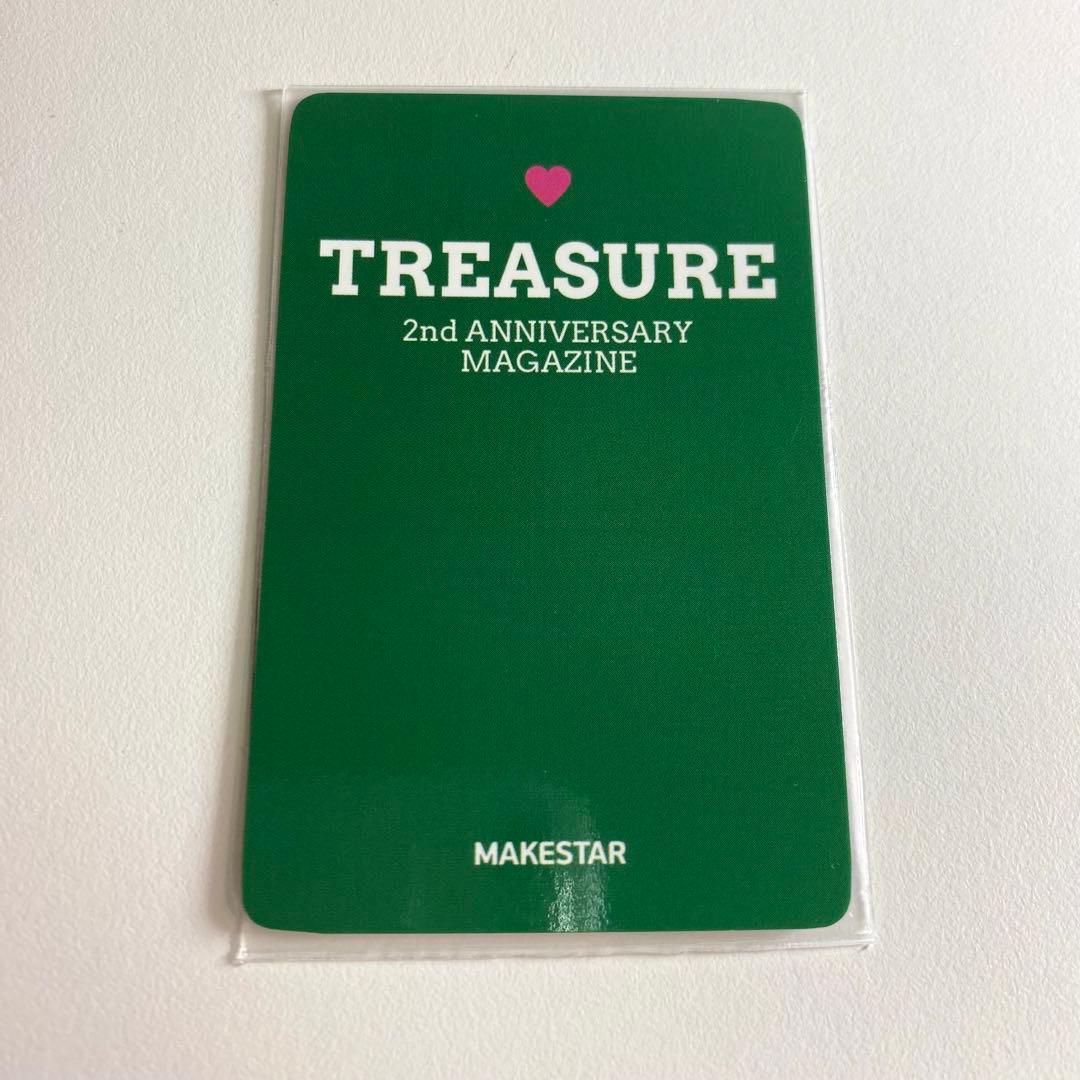 TREASURE 2周年 マガジン makestar 店舗特典 トレカ ドヨン
