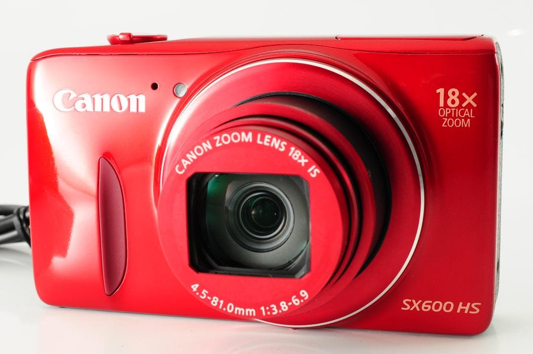【美品】 キャノン Canon PowerShot SX600HS レッド