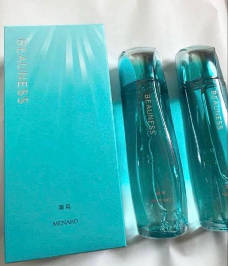 新品未使用品　メナード　新　薬用ビューネB 160ml×2本セット　コットン付き