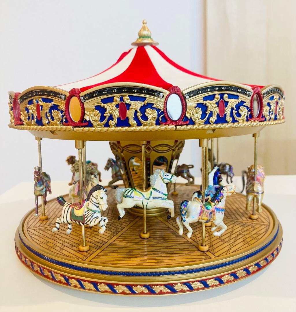 ☆ 美品！Mr.Christmas ミスタークリスマス メリーゴーランド ☆