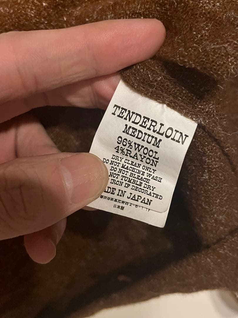 ウールシャツ　テンダーロイン　コレクション放出品　T-WOOL