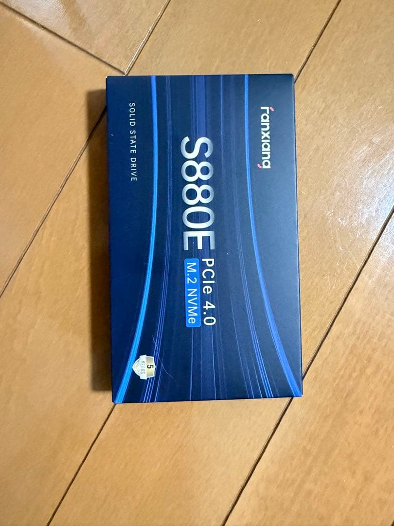 Fanxiang s880e 4tb m.2 ssd 新品未開封