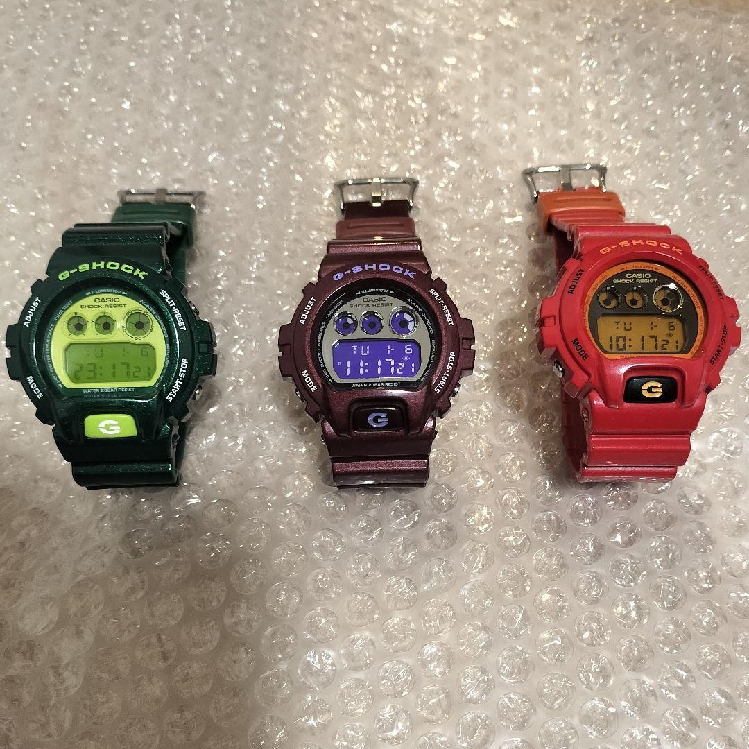 ３本セット CASIO G-SHOCK DW-6900