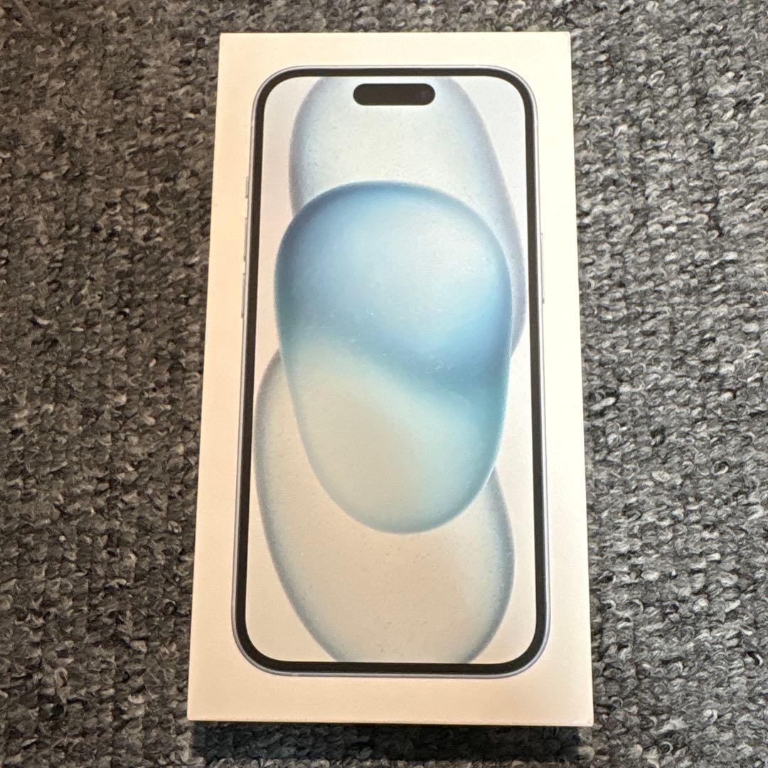 早い者勝ち‼️【新品未開封】iPhone 15 ブルー 128GB simフリー