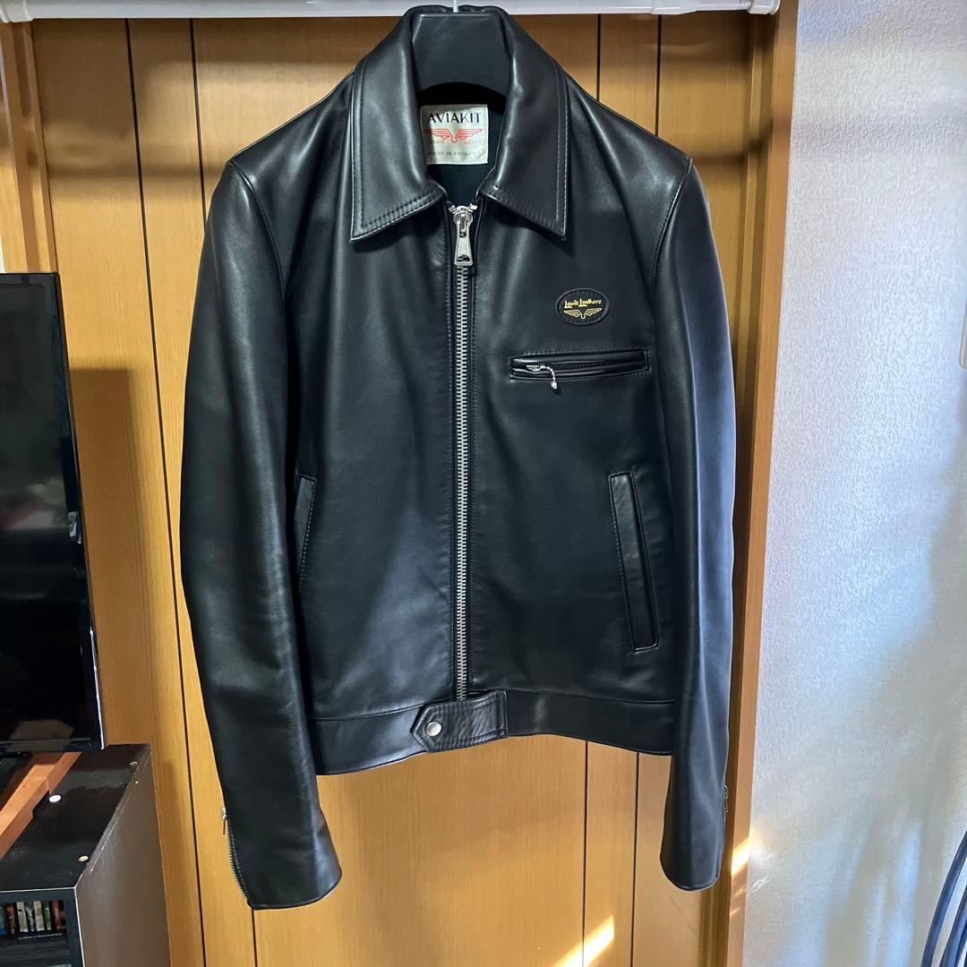 ルイスレザー×ヒステリックグラマー　ドミネーター　シングルライダース　牛革　S