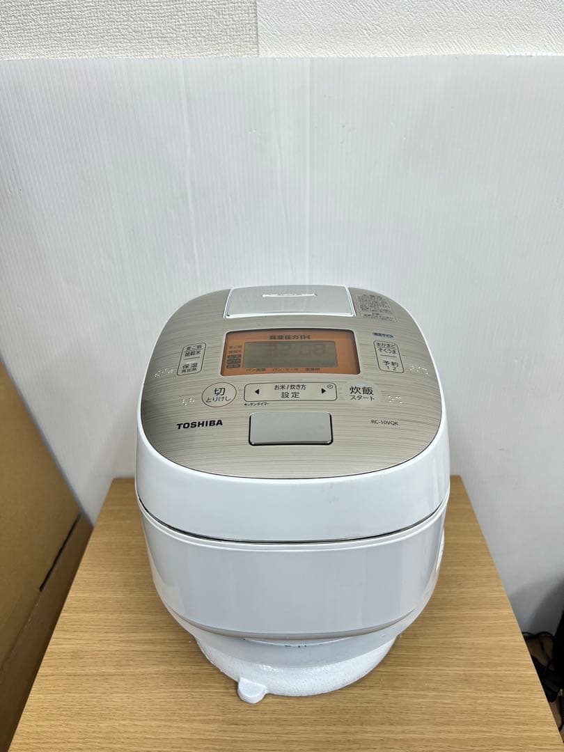TOSHIBA 圧力IHジャー炊飯器 RC-10VQK 1.0L 2017年製